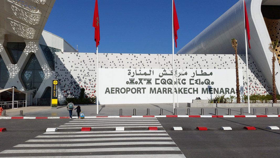Aéroport Marrakech Menara - zone départ